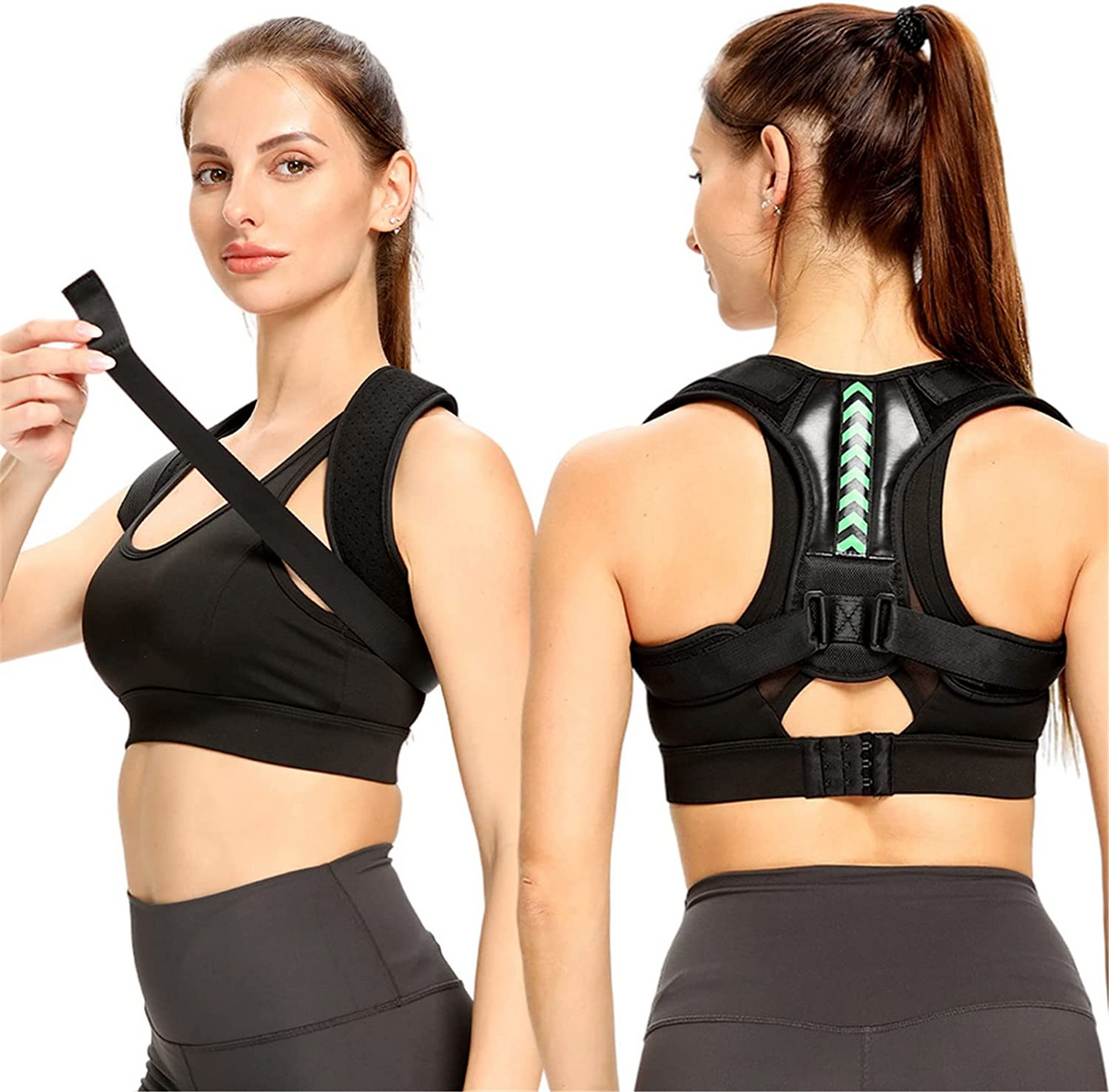 Adjustable Shoulder and Upper-Back Support