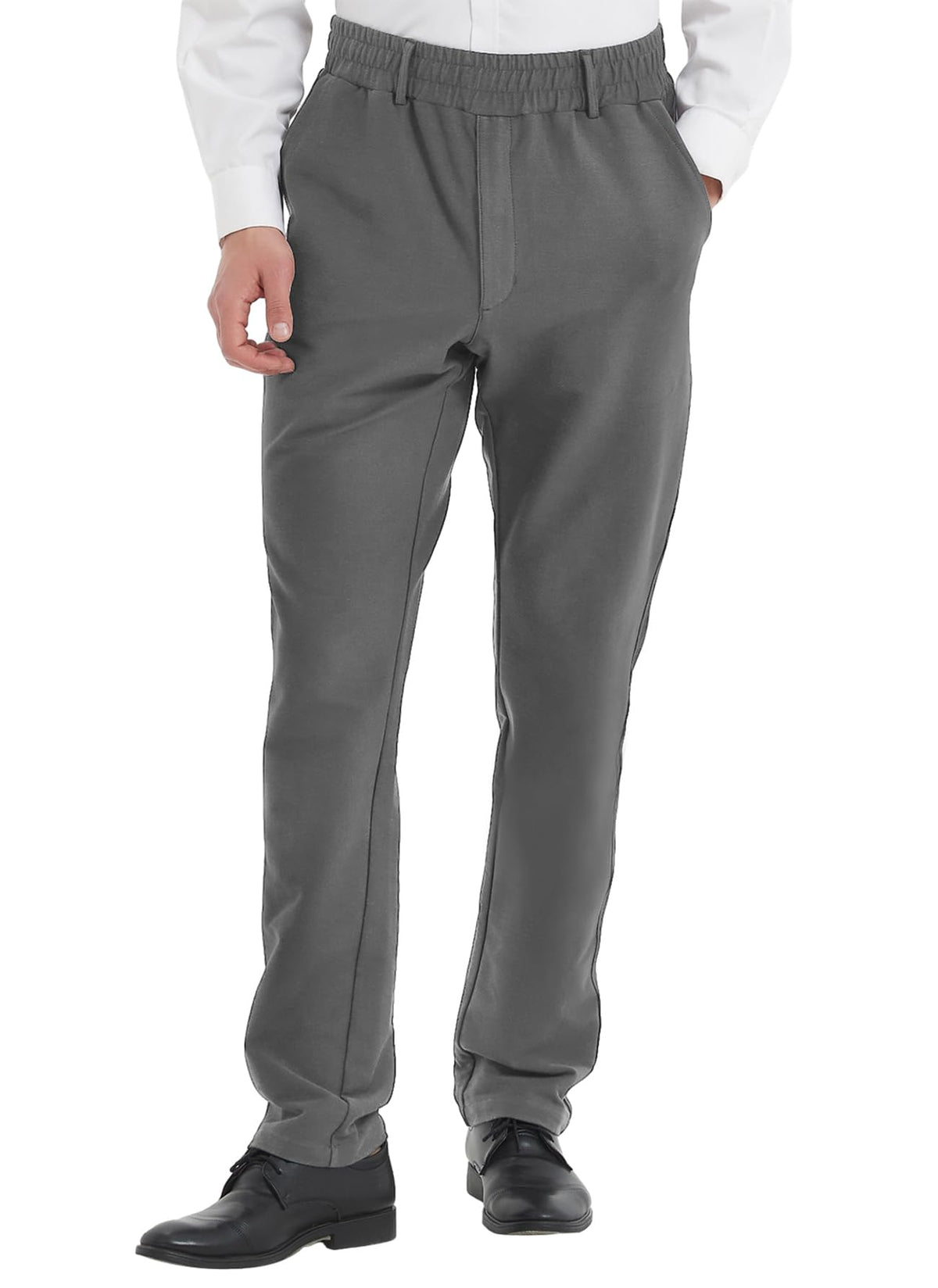 Adaptive Elastic-Waist Men’s Trousers