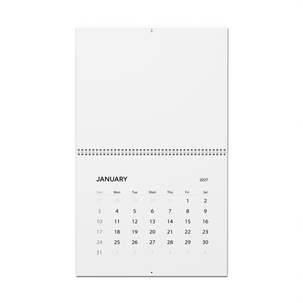 2027 Wall Calendar — Plan Your Year with Intention 14" x 11.5" - Rise and Restore