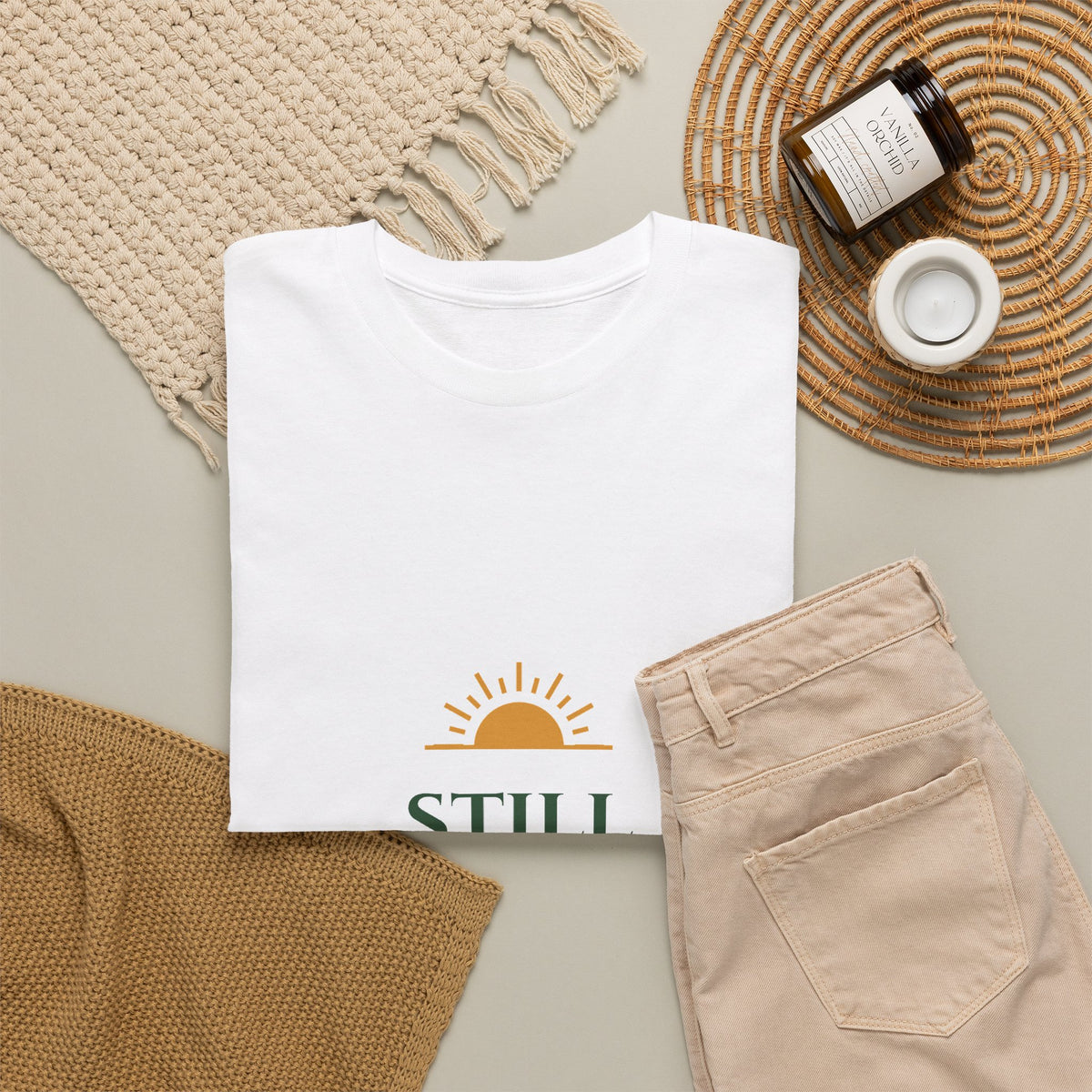 Still Becoming Inspirational Quote T-Shirt