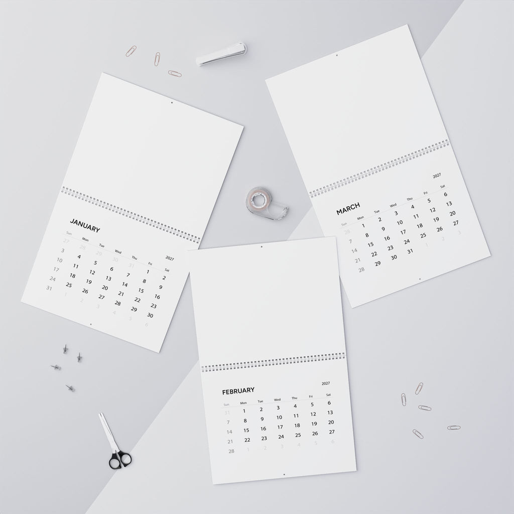 2027 Wall Calendar — Plan Your Year with Intention - Rise and Restore