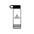 Stay Hydrated — 20oz Insulated Water Bottle 20oz - Rise and Restore