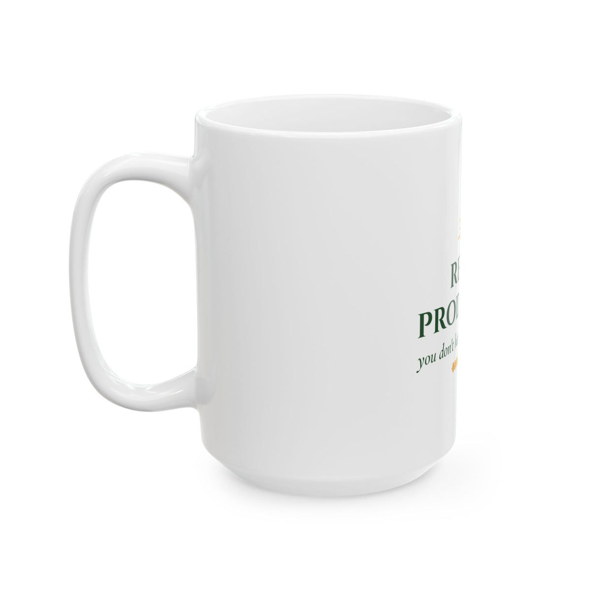 “Rest Is Productive” Motivational Ceramic Mug