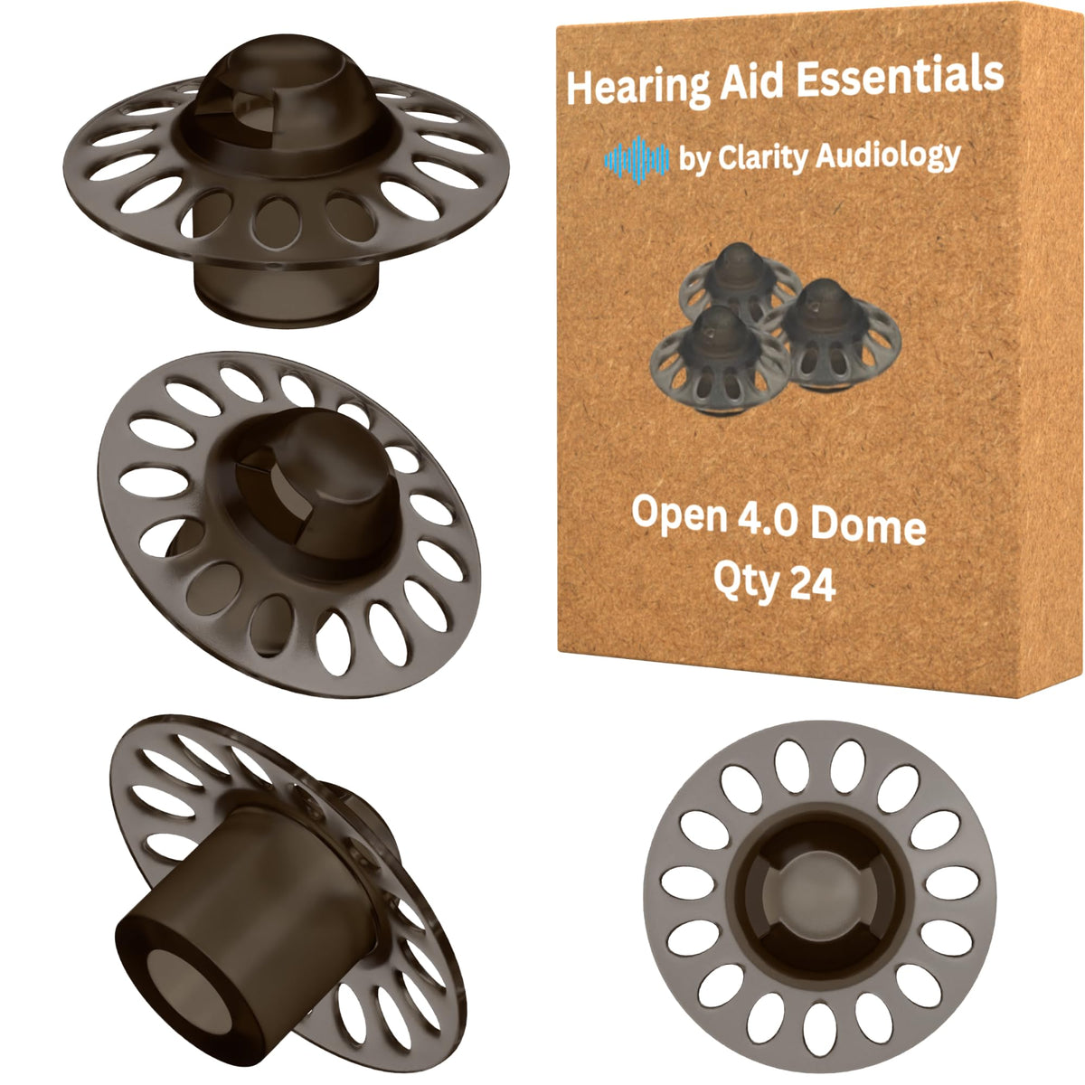 Phonak 4.0 Open Domes — Small, 24 Count