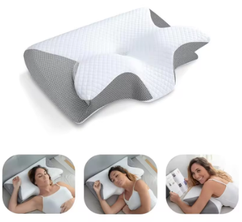 Contoured Neck Support Pillow