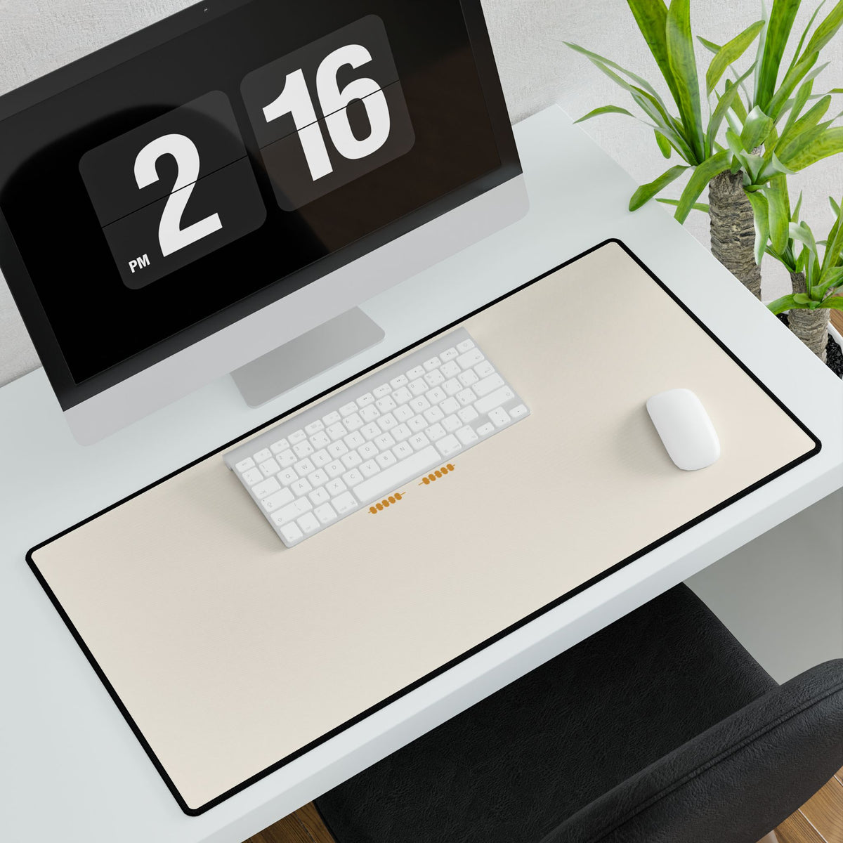 Do One Thing Then Breathe Inspirational Desk Mat