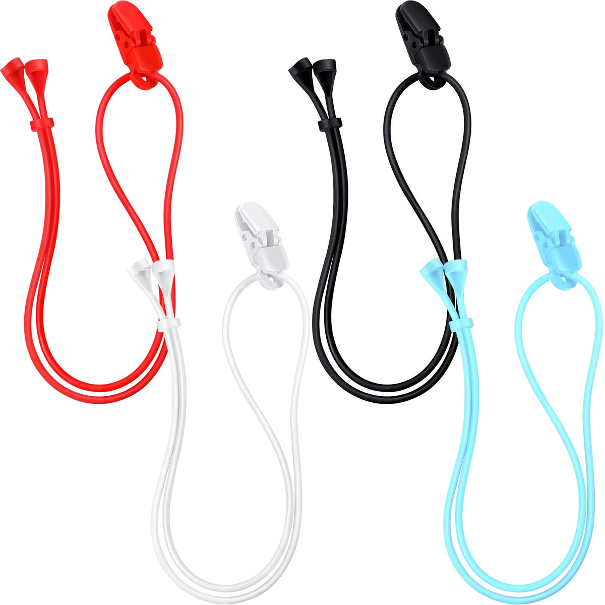 Hearing Aid Retention Clips — Four Pieces