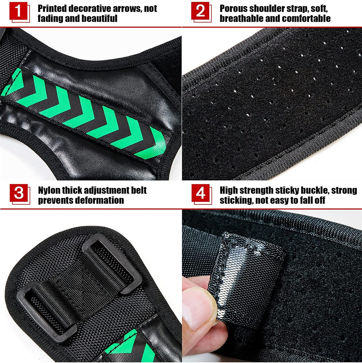 Adjustable Shoulder and Upper-Back Support